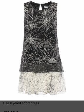 Diane von Furstenberg Liza Silk Layered Dress Size 2